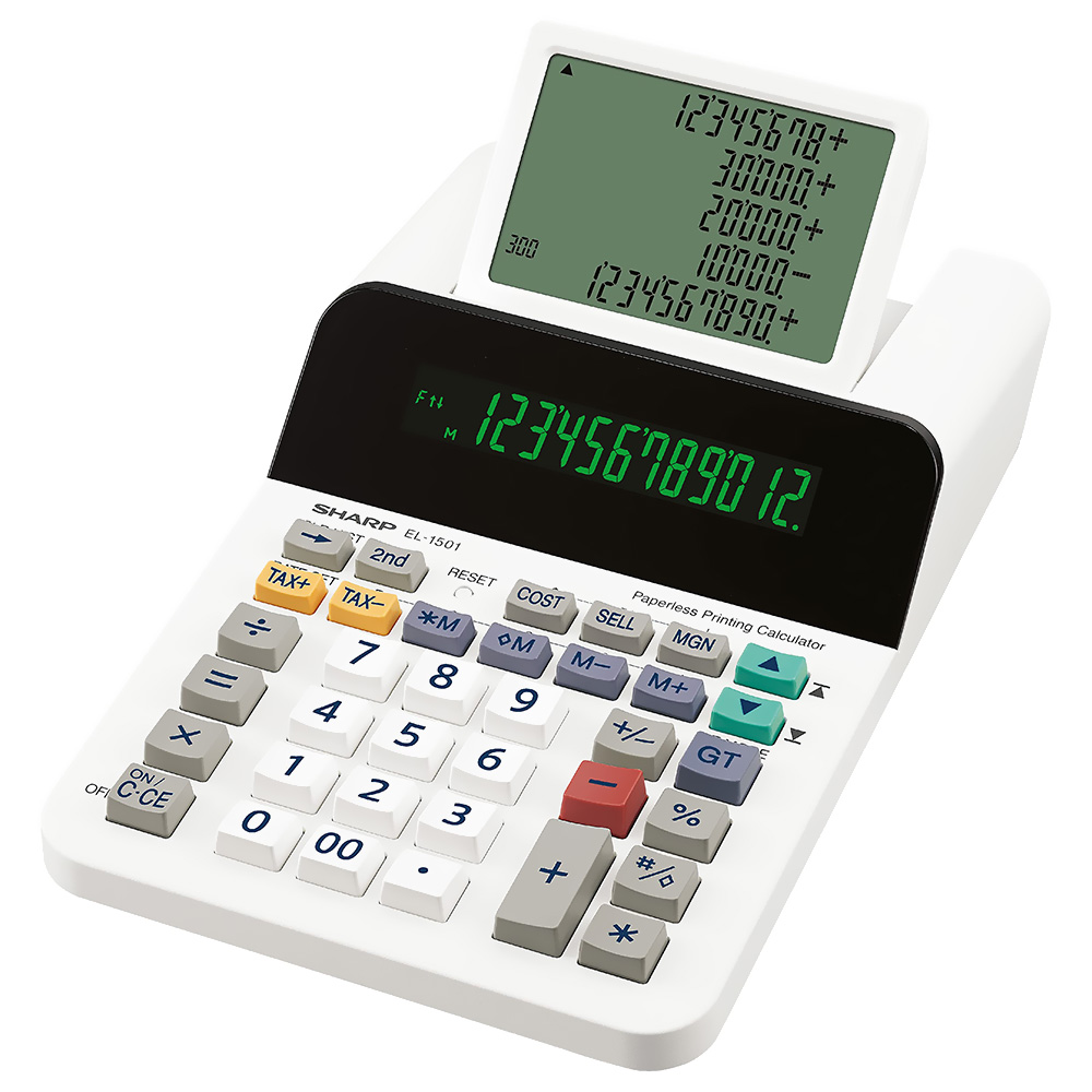 Calculadora Sharp EL-1501 12 Digitos - Branco