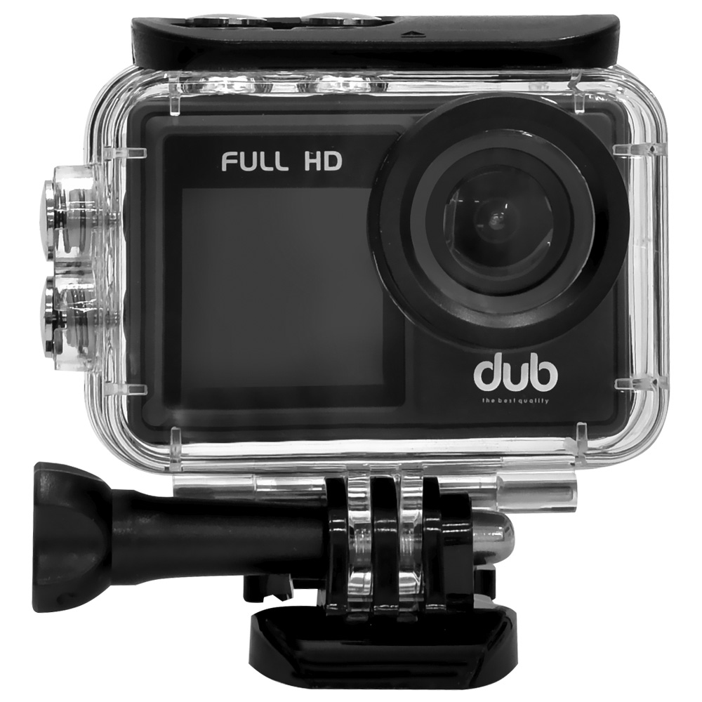 Câmera de Ação Dub Hero 13 Full HD - Preto