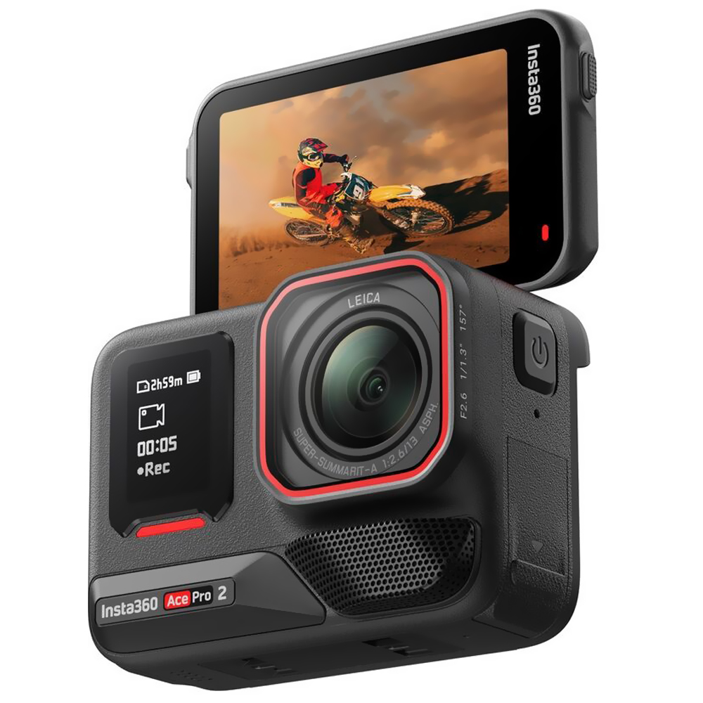Câmera de Ação INSTA360 Ace Pro 2 / 8K - Preto (CINSABBGA)