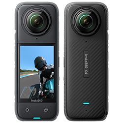 Câmera de Ação INSTA360 Cinsabma X4 Motorcycle Bundle Kit / 8K - Preto (X405)