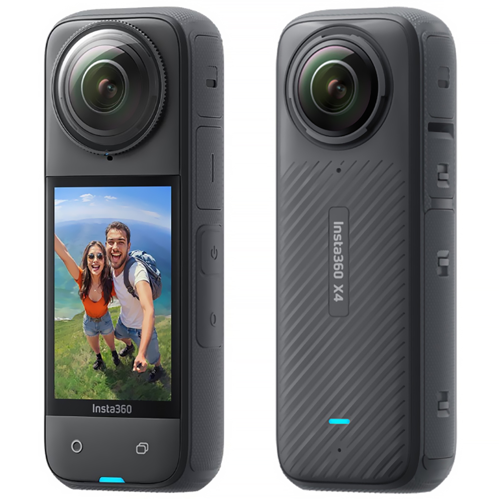 Câmera de Ação INSTA360 Cinsabma X4 Motorcycle Bundle Kit / 8K - Preto (X405)