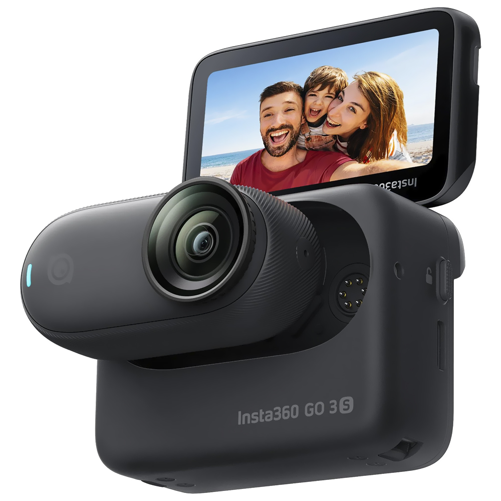 Câmera de Ação INSTA360 Go 3S / 128GB / 8K - Preto (CINSAATA)
