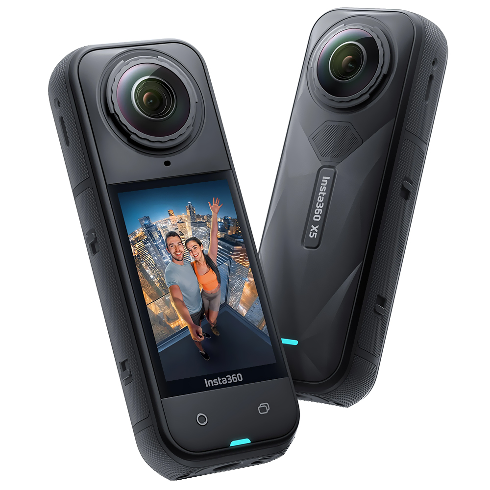 Câmera de Ação INSTA360 X5 / 8K / 360° - Preto (CINSAAHA)