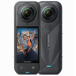 CAMERA INSTA360 CINSAAHA X5 8K 360 ACTION CAM X501 PRETO