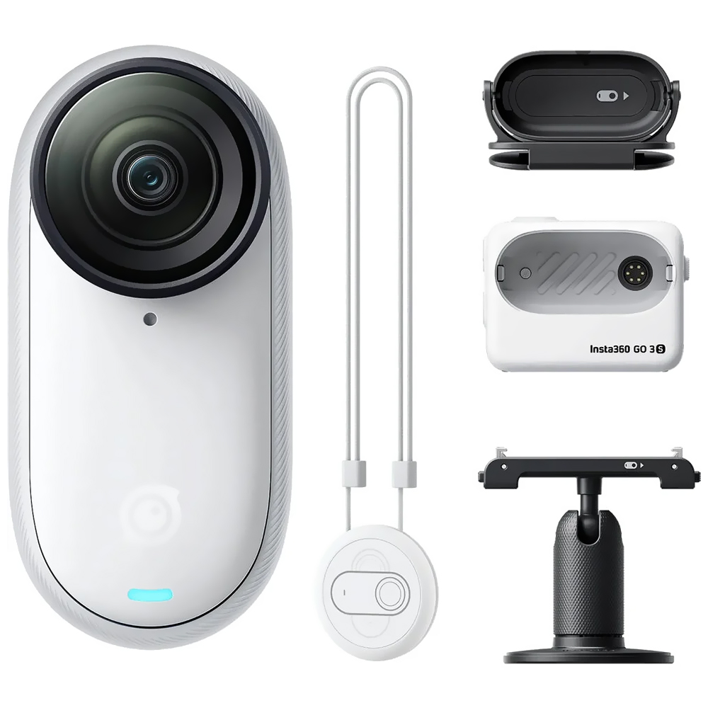 CAMERA INSTA360 CINSAATA GO 3S 128GB 4K BRANCO
