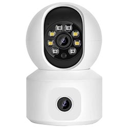 Câmera de Segurança Blulory X2 Smart Wi-Fi / 360° - Branco