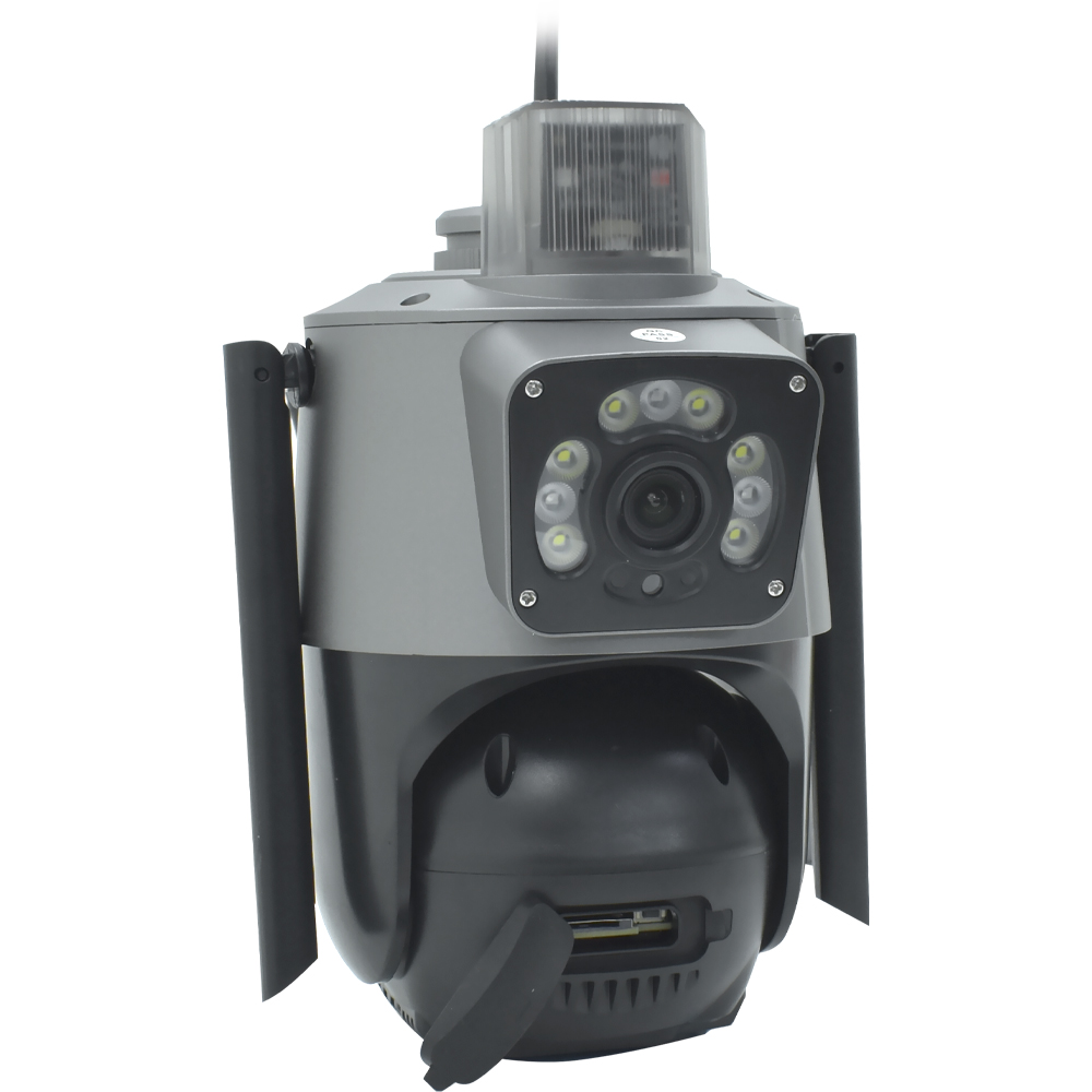 Câmera de Segurança Blulory X3 Pro Outdoor / Smart Wi-Fi / 360° - Preto