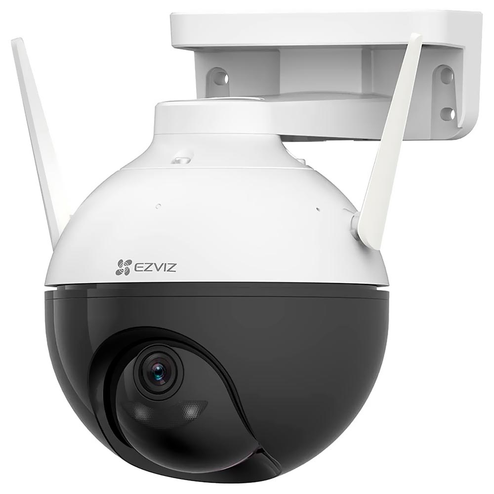 Câmera de Segurança Ezviz CS-C8C Outdoor / Smart Wi-Fi / 360º / 1080P - Branco