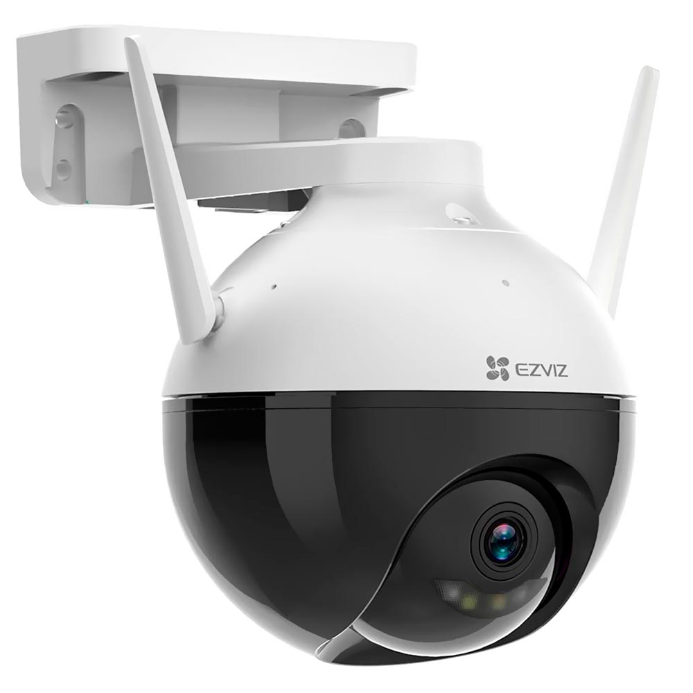 Câmera de Segurança Ezviz CS-C8C Outdoor / Smart Wi-Fi / 360º / 1080P - Branco
