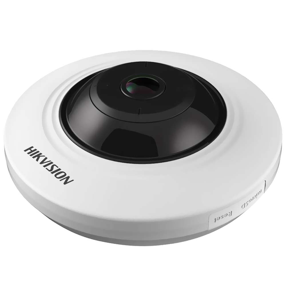 CAMERA DE SEGURANÇA HIKVISION DS-2CD2955FWD-IS MINI FISHEYE H.265+ 5MP/1.05MM BRANCO