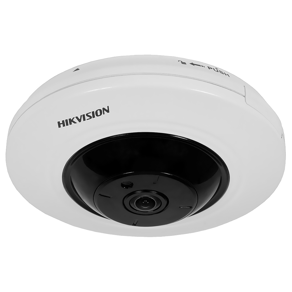 CAMERA DE SEGURANÇA HIKVISION DS-2CD2955FWD-IS MINI FISHEYE H.265+ 5MP/1.05MM BRANCO