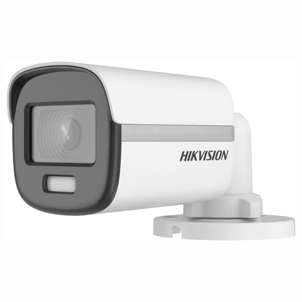 Câmera de Segurança Hikvision DS-2CE10DF0T-PF Color VU Outdoor / 1080P - Branco