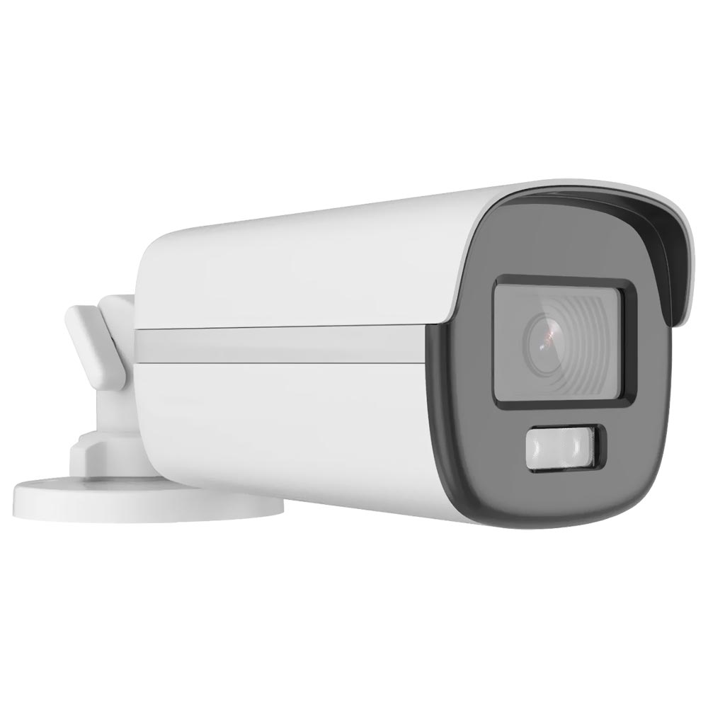 Câmera de Segurança Hikvision DS-2CE12DF0T-F Color VU Outdoor / 1080P - Branco
