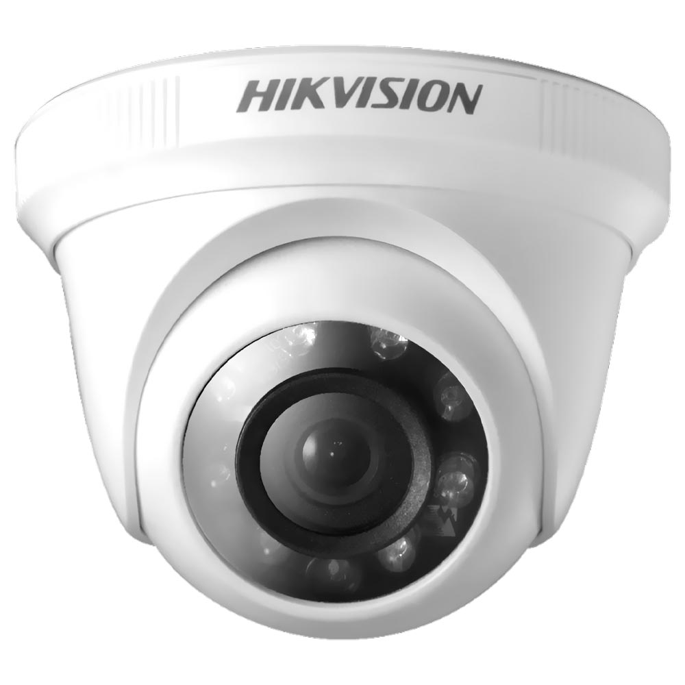 Câmera de Segurança Hikvision DS-2CE56C0T-IRPF Indoor Turbo HD / 2.8MM - Branco