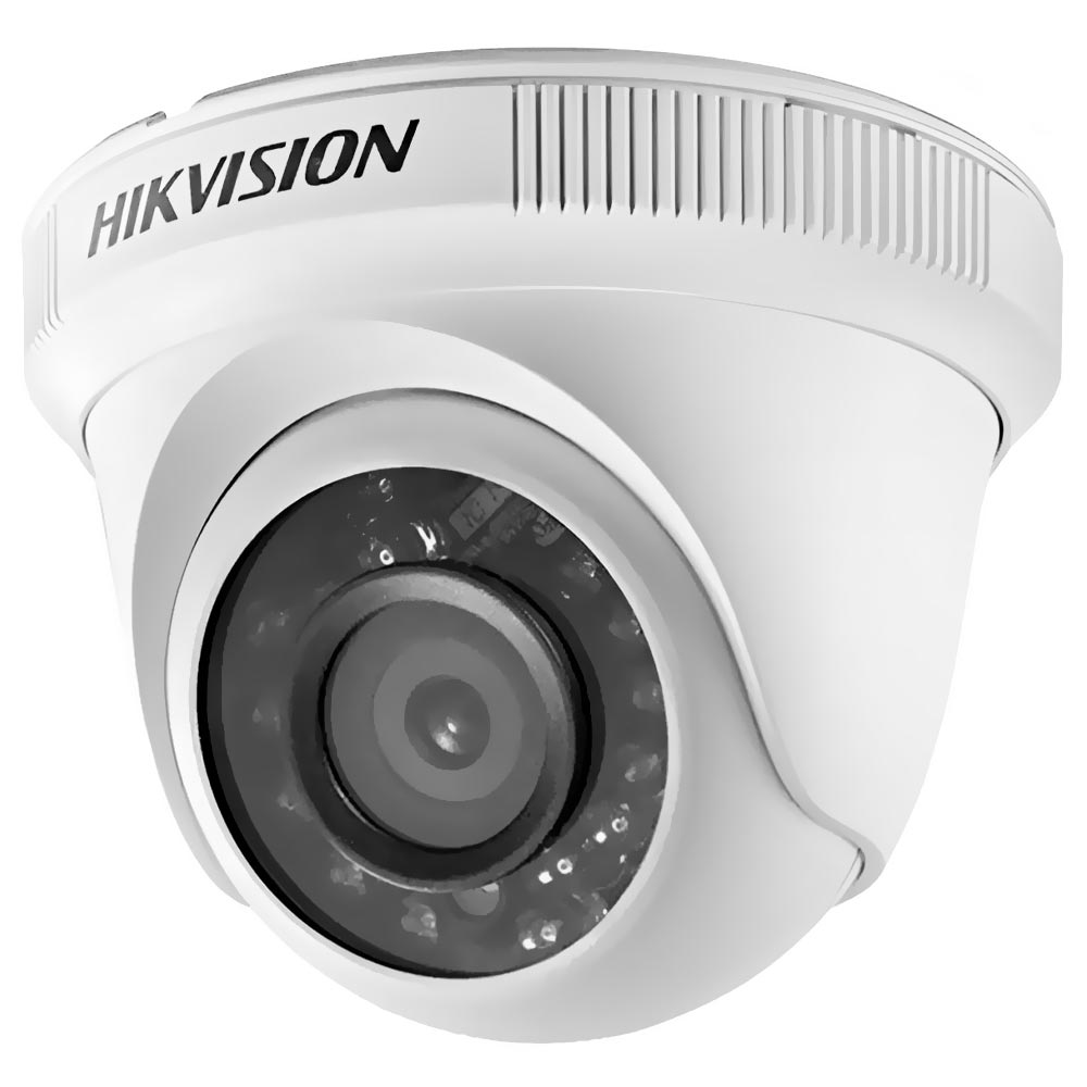 Câmera de Segurança Hikvision DS-2CE56C0T-IRPF Indoor Turbo HD / 2.8MM - Branco