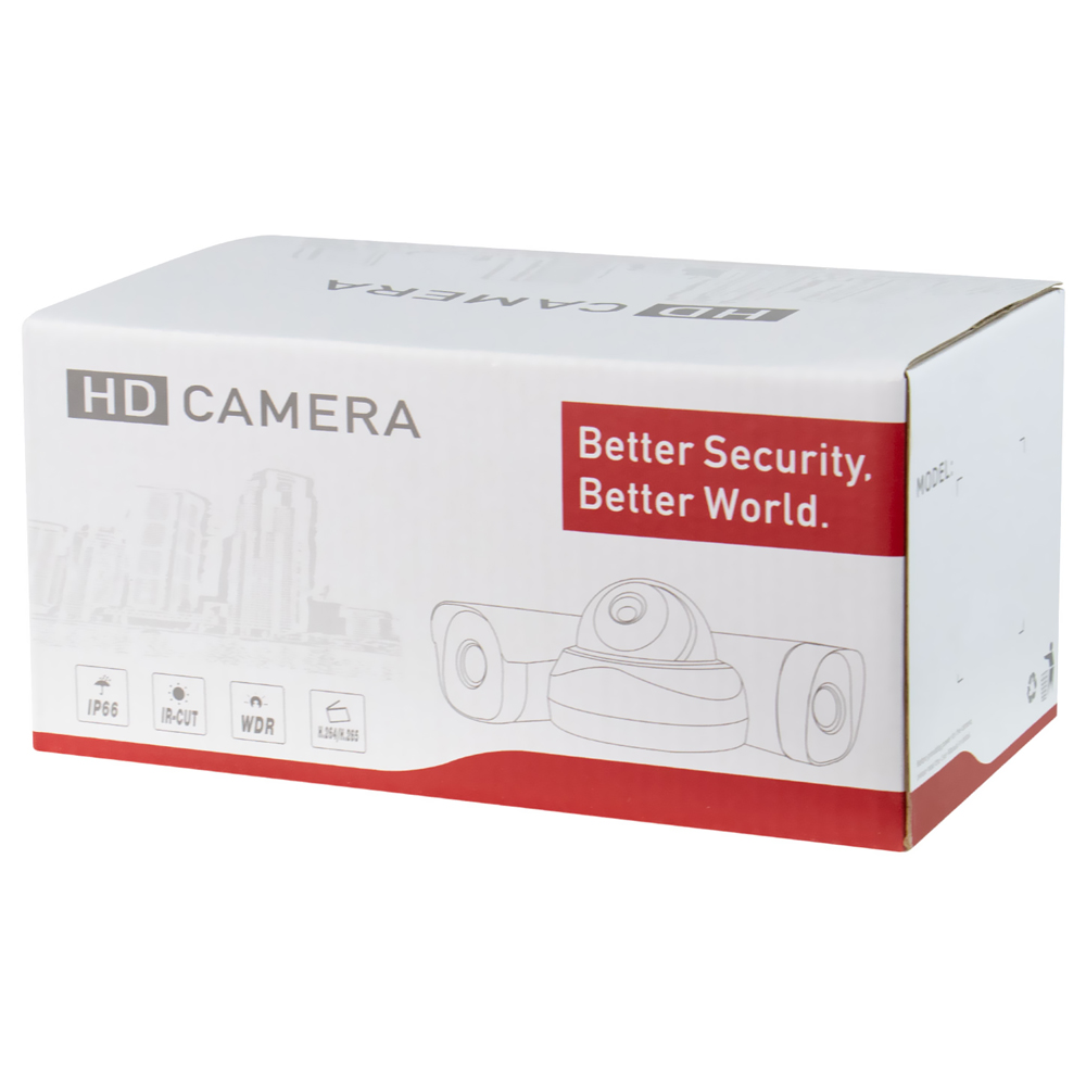Câmera de Segurança HYE F6006TX Outdoor / 3.6MM - Branco