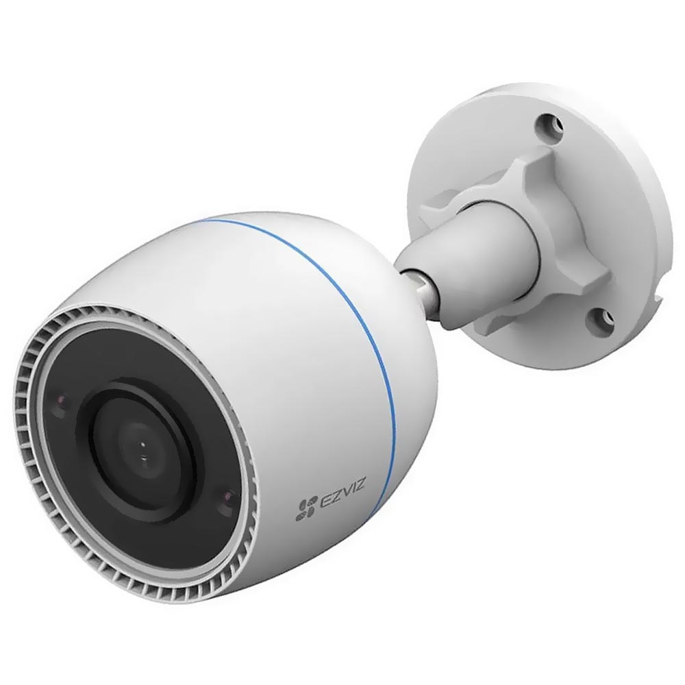 Câmera de Segurança IP Ezviz CS-C3TN Color Smart Wifi / 122° / 1080P - Branco