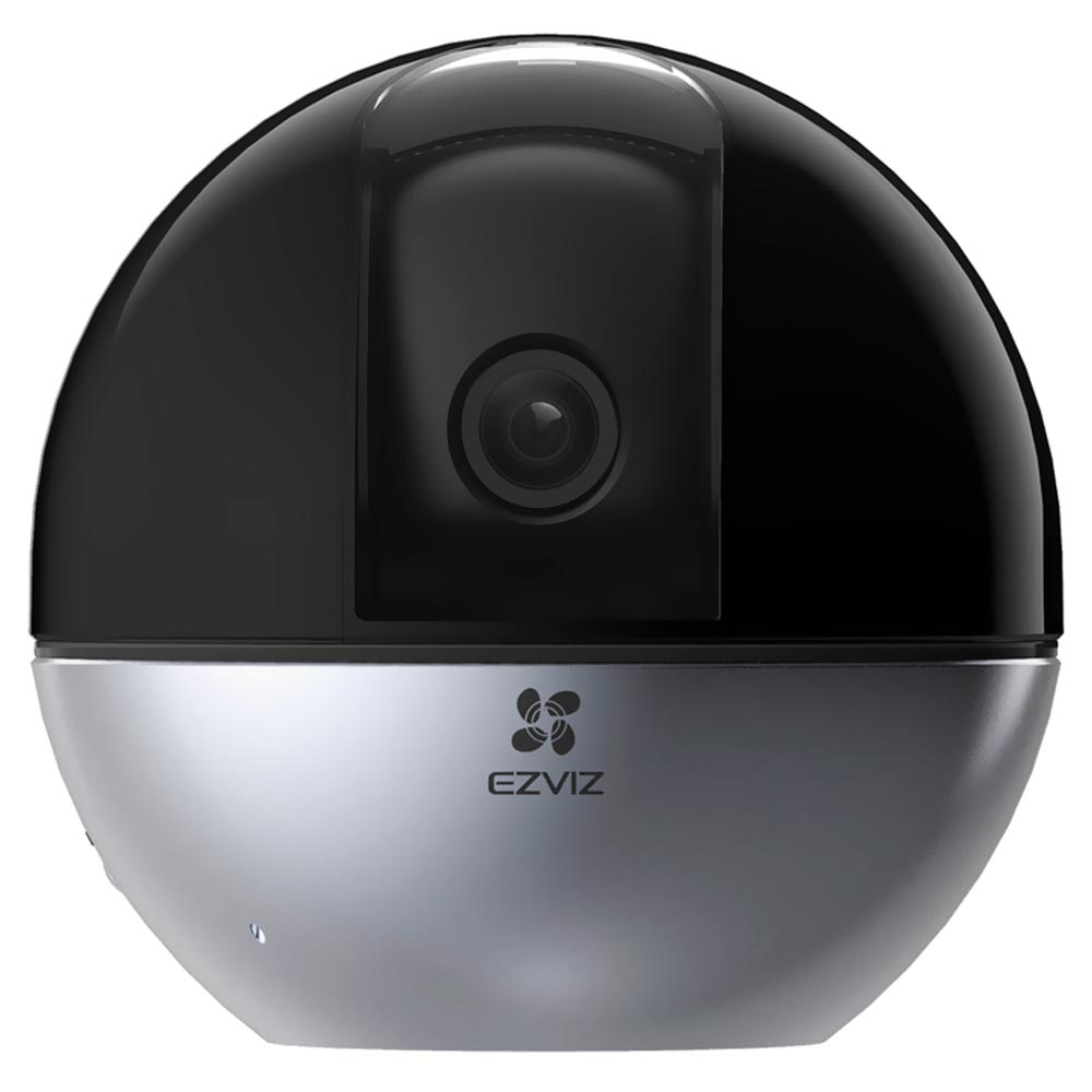 Câmera de Segurança IP Ezviz CS-C6W Indoor / Smart Wi-Fi / 360º / 4MP - Preto / Cinza