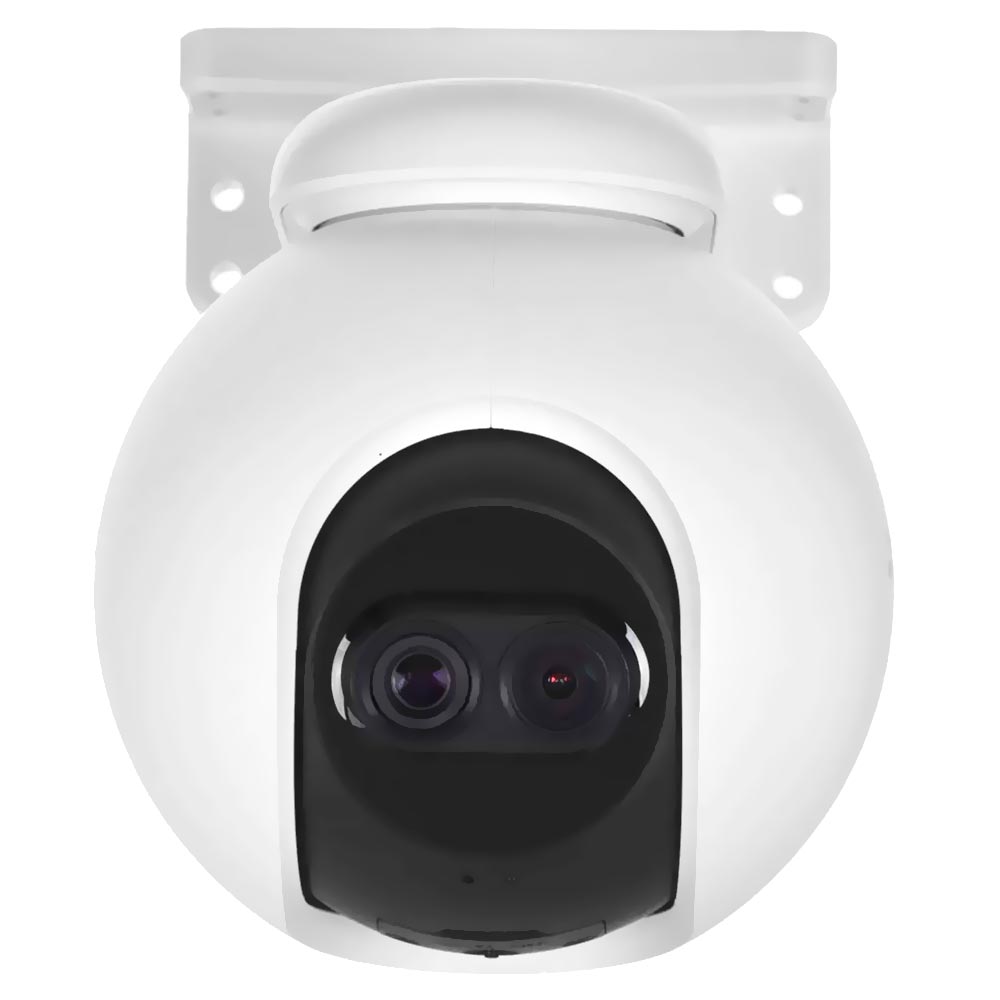Câmera de Segurança IP Ezviz CS-C8PF Outdoor / Smart Wi-Fi / 360º / 1080P - Branco