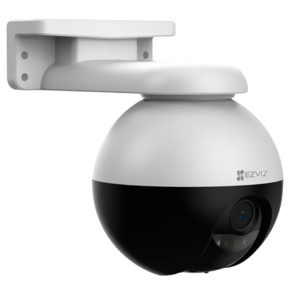Câmera de Segurança IP Ezviz CS-C8W Outdoor Smart Home / Wi-Fi / 2K / 340° / 6MM - Branco