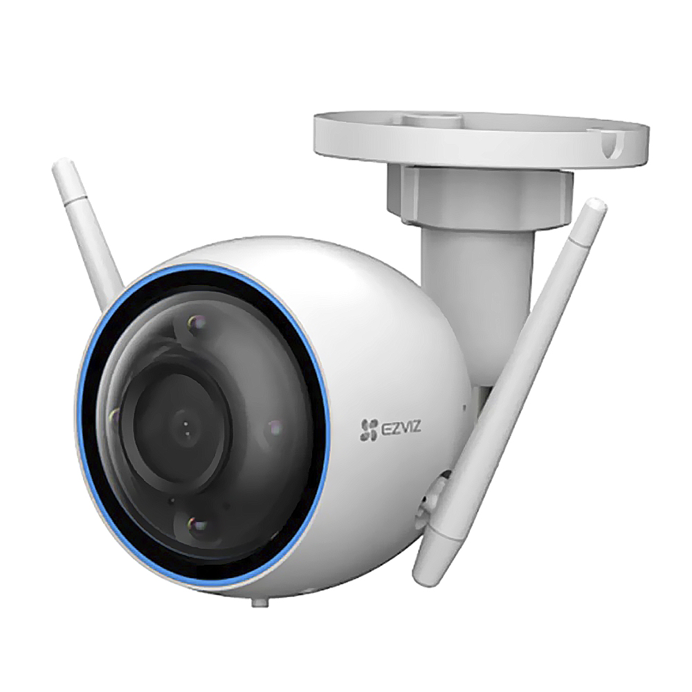 Câmera de Segurança IP Ezviz CS-H3 3MP
Outdoor / Smart Home / Wi-Fi / 2K - Branco
