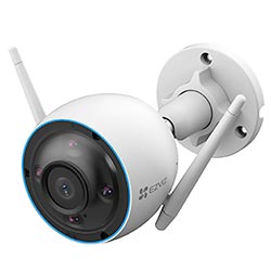 Câmera de Segurança IP Ezviz CS-H3 5MP Outdoor / Smart Home / Wi-Fi / 2K - Branco