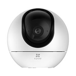 Câmera de Segurança IP Ezviz CS-H6 Indoor / Smart Wi-Fi / 360º / 1080P - Branco
