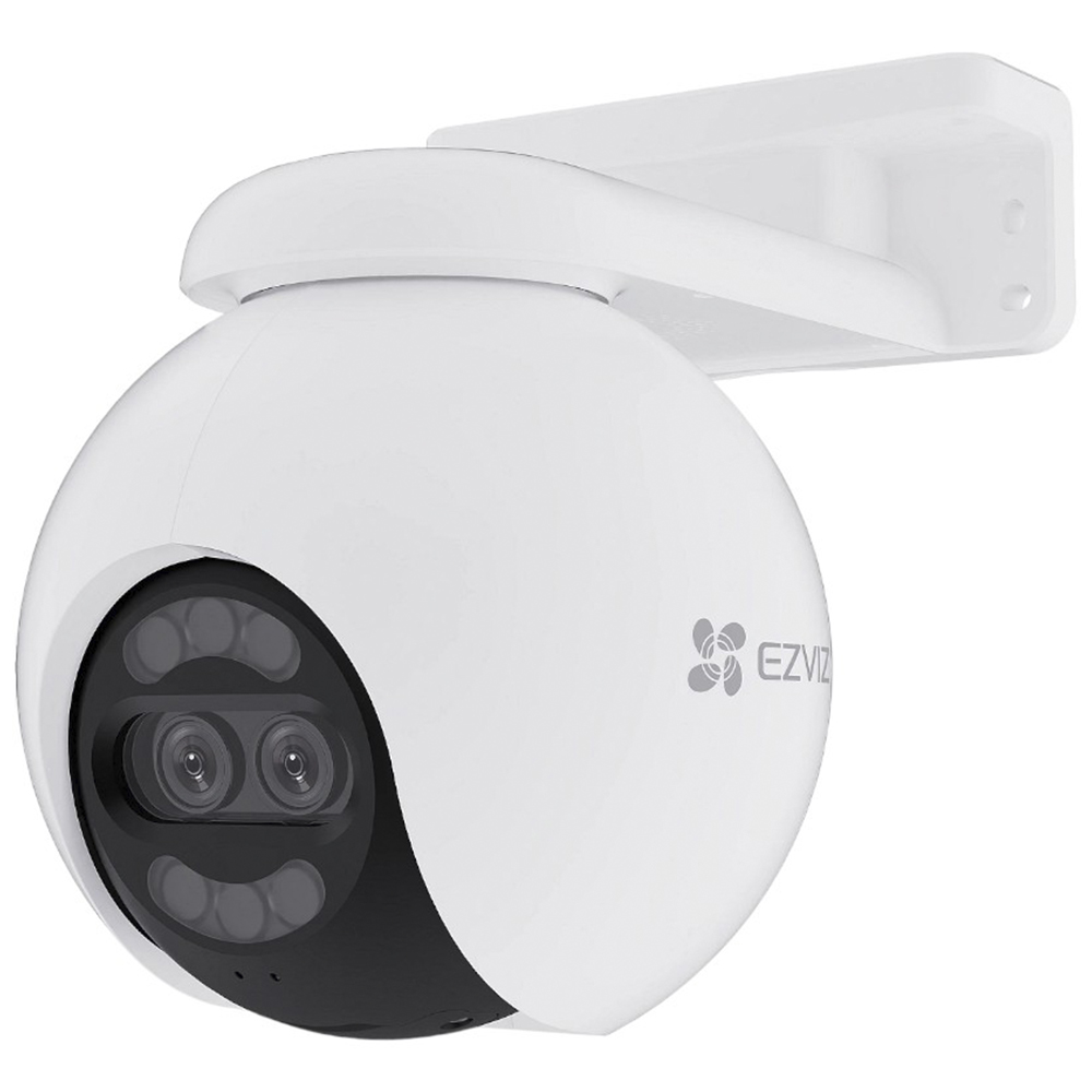 Câmera de Segurança IP Ezviz CS-H80X Outdoor / Smart Home / Wi-Fi / 4K - Branco