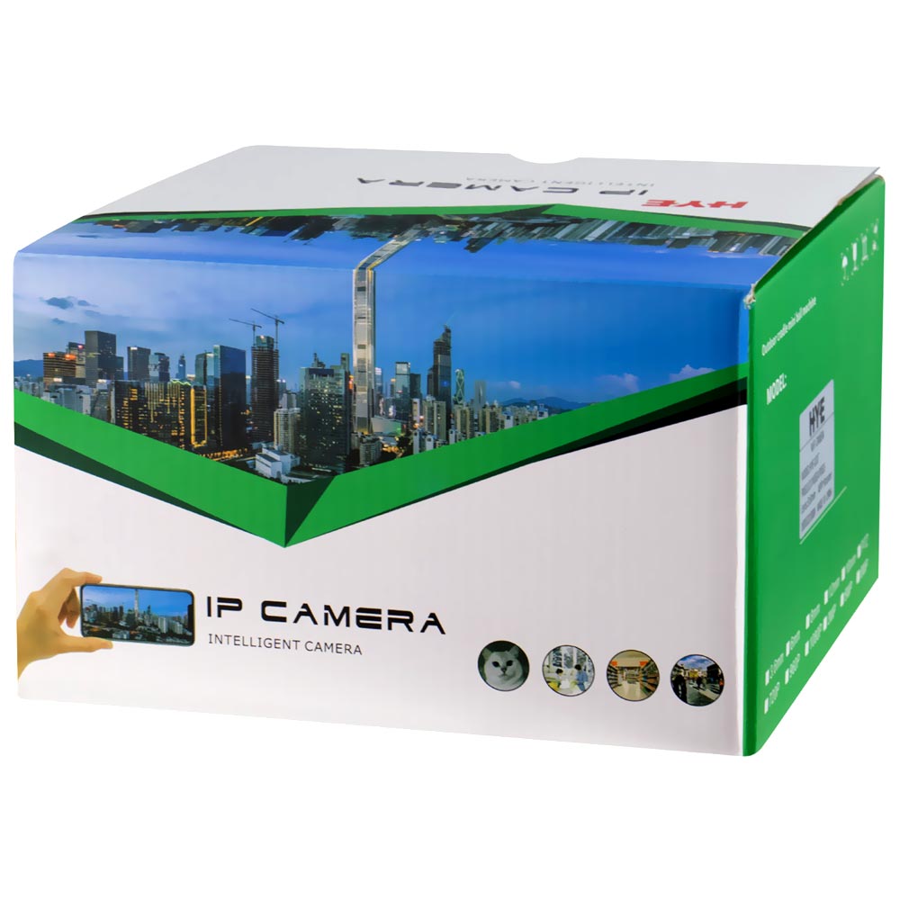 Câmera de Segurança IP Hye HYE-101T Outdoor / Wi-Fi / 360º - Branco