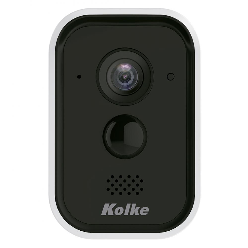 Câmera de Segurança IP Kolke KUC-617 Outdoor / Wi-Fi / 1080P - Branco