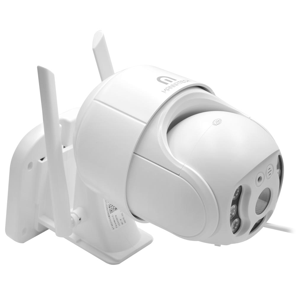 Câmera de Segurança Mannatech SWD1124 Smart Wi-Fi / 360° / 1080P - Branco