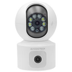 Câmera de Segurança Mannatech SWD1356 Indoor / Smart Wi-Fi / 360° - Branco