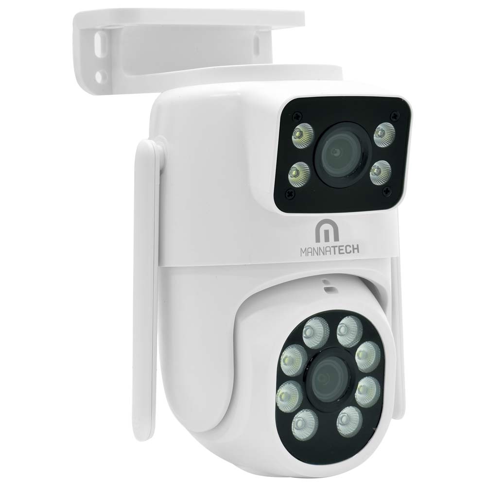 Câmera de Segurança Mannatech SWD1542-Q30 Outdoor / Smart Wi-Fi - Branco