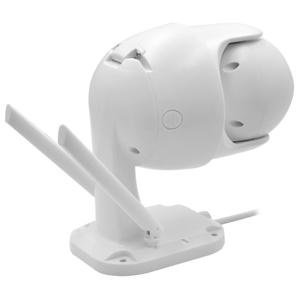 Câmera de Segurança Satellite A-CAM004 Outdoor / Smart Wi-Fi / TF / IP66 - Branco