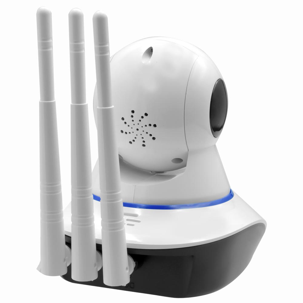 Câmera de Segurança Satellite A-CAM005 Indoor / Smart Wi-Fi / TF - Branco