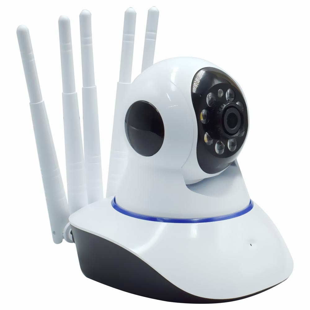 Câmera de Segurança Satellite A-CAM006 Indoor / Smart Wi-Fi / TF - Branco