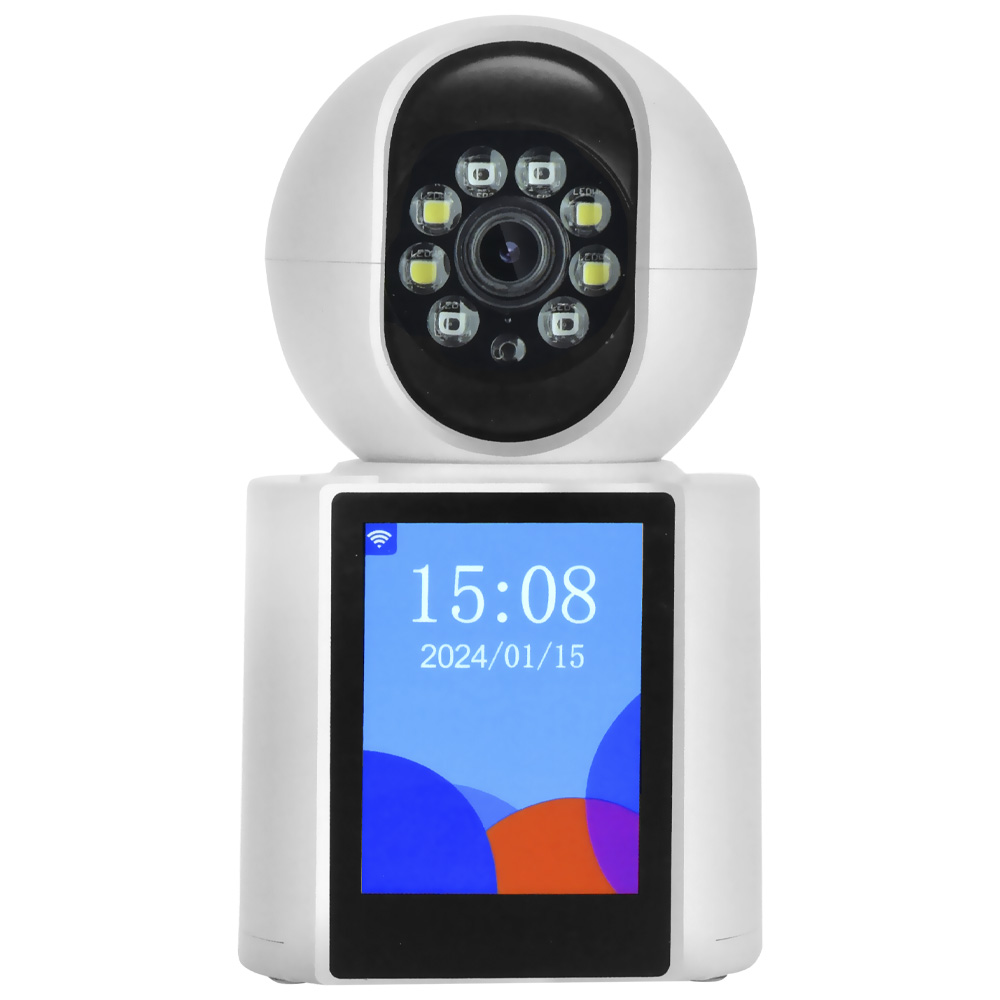 Câmera de Segurança Satellite A-CAM011M Indoor / Smart Vídeo Call Wi-Fi - Branco