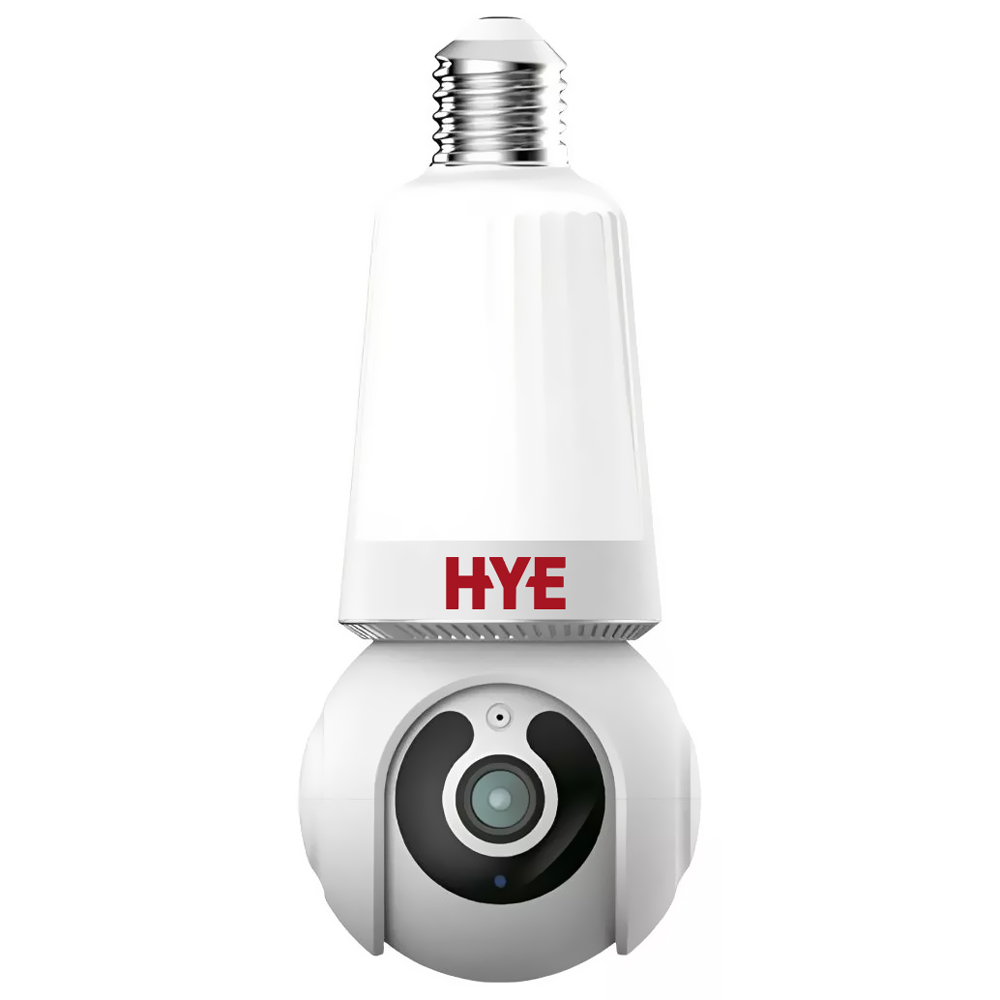 Lâmpada com Câmera HYE E694T Smart Wi-Fi - Branco