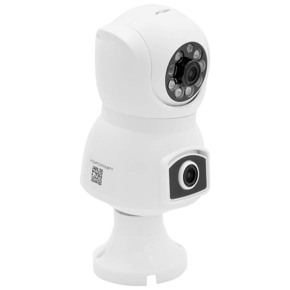 Lâmpada com Câmera Mannatech SWD1536-E9N0 Smart Wi-Fi - Branco