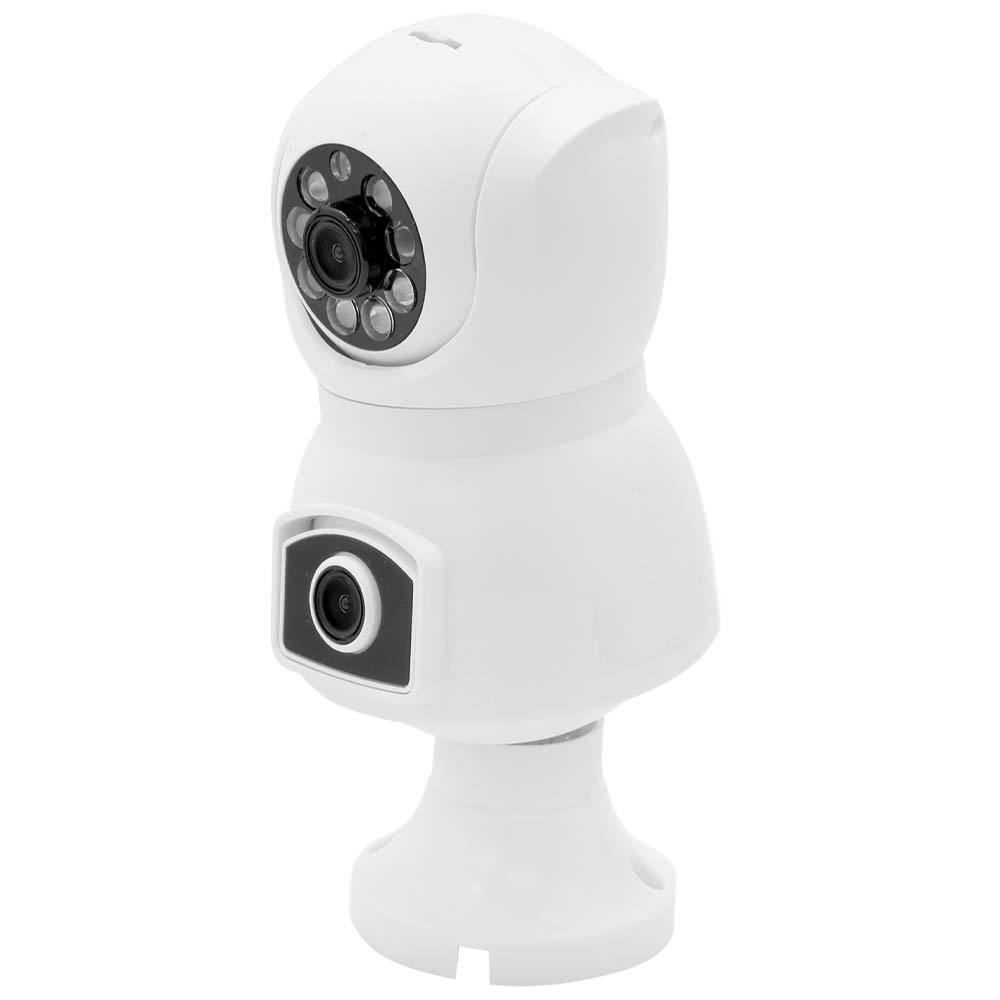 Lâmpada com Câmera Mannatech SWD1536-E9N0 Smart Wi-Fi - Branco