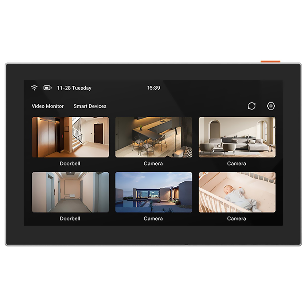 Tela Inteligente Ezviz CS-SD7 Smart Home Touch 7" IPS - Preto