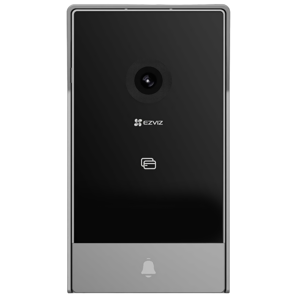 Vídeo Porteiro Ezviz CS-HP7 Smart Home / 2K / 3MP - Preto / Cinza