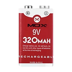BATERIA MOX MO9V32 9V 320MAH RECARREGAVEL