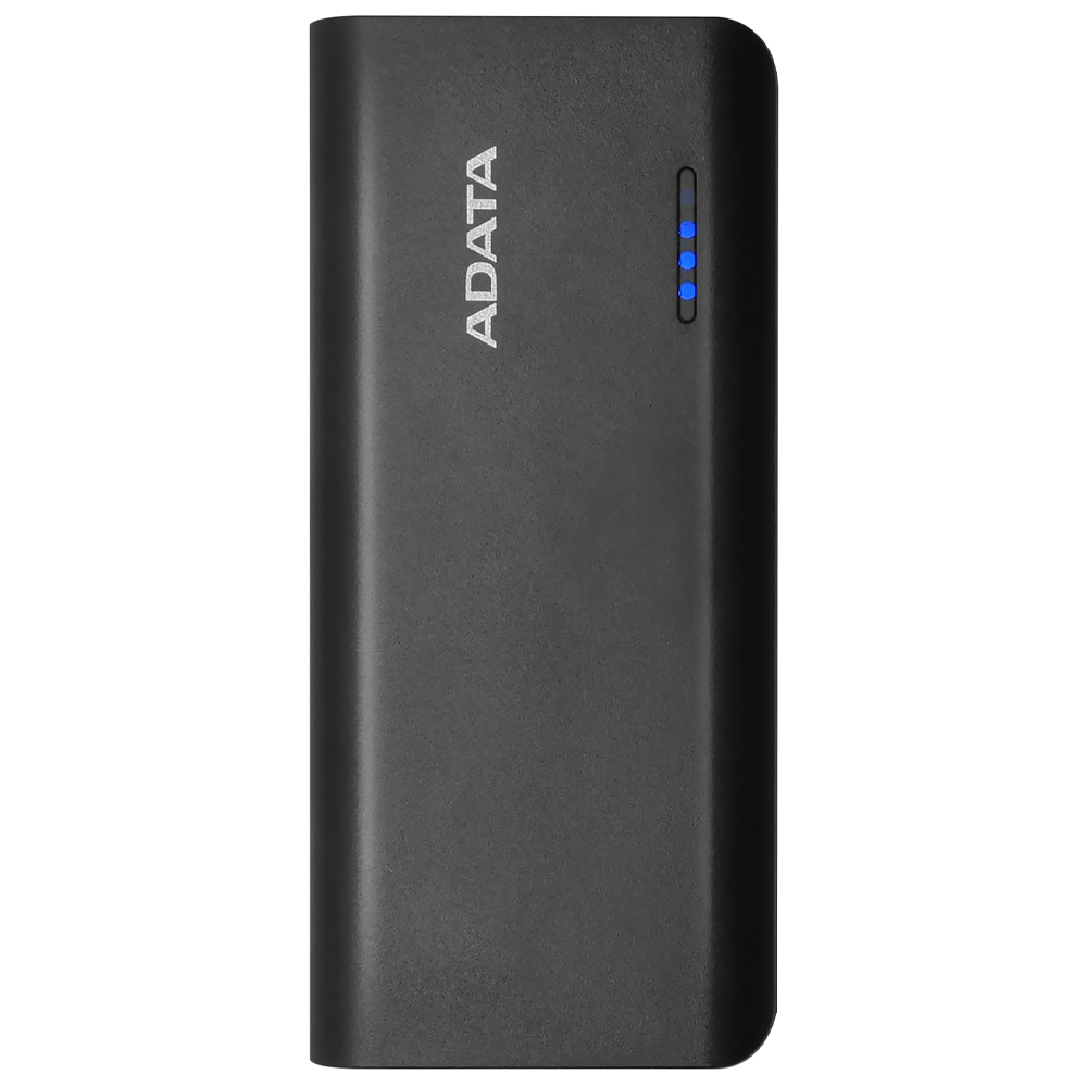 Carregador de Bateria Adata Pt100 10000mah Power Bank 02-saidas Usb Preto/Verde