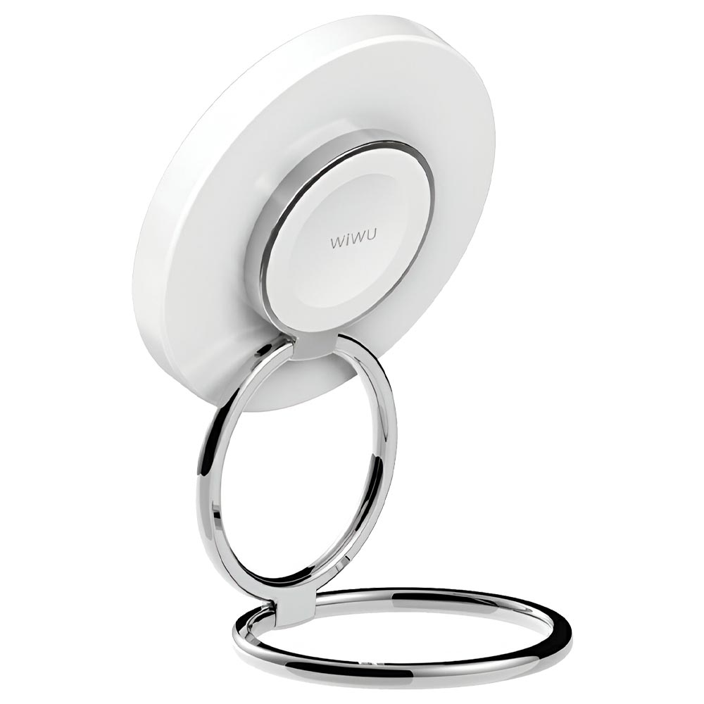 Carregador Magnético Wiwu WI-W027 Magnetic Wireless / 15W - Branco (3 em 1)
