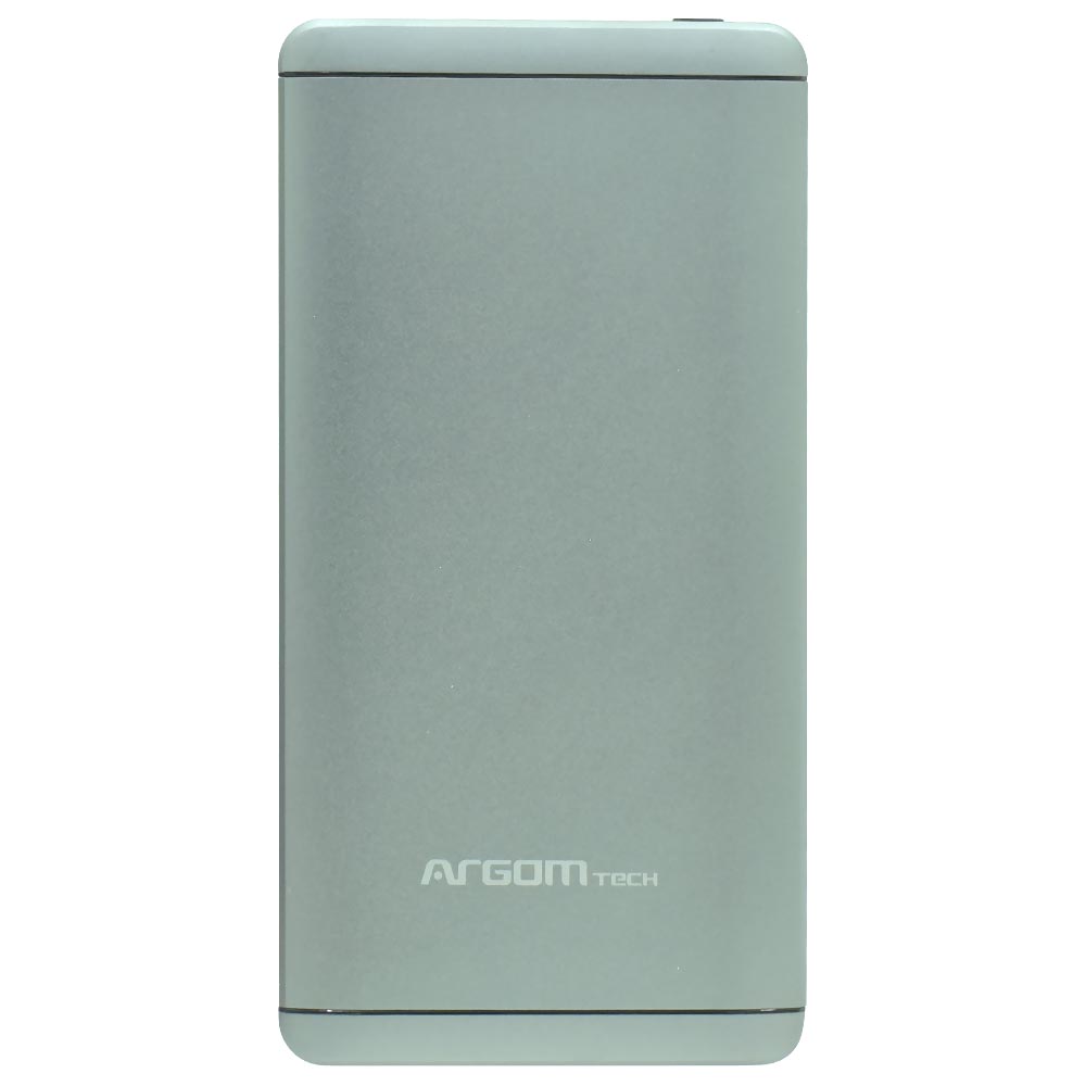 Carregador Portátil ArgomTech ARG-PB-1125SL 7500MAH 2 USB / Micro USB - Cinza