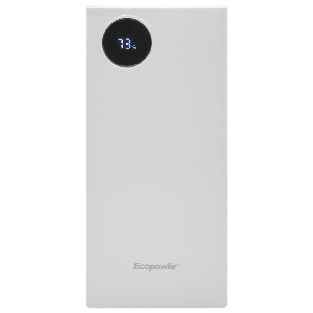 Carregador Portátil Ecopower EP-C525 22000MAH USB / Lightning / Micro USB / USB-C - Branco