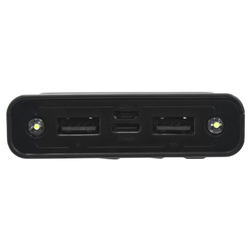 Carregador Portátil Ecopower EP-C872 12000MAH USB / Lightning / Micro USB / USB-C - Preto