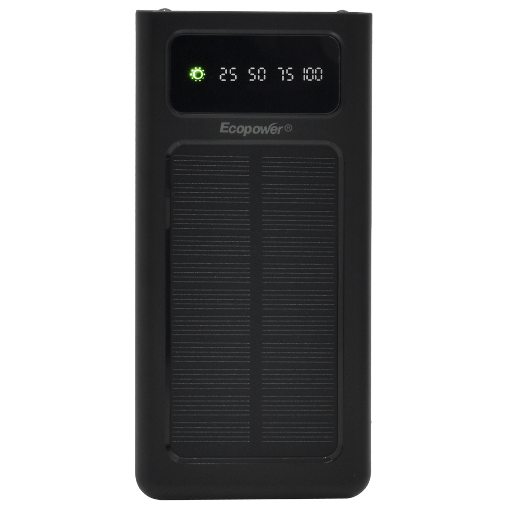 Carregador Portátil Ecopower EP-C872 12000MAH USB / Lightning / Micro USB / USB-C - Preto