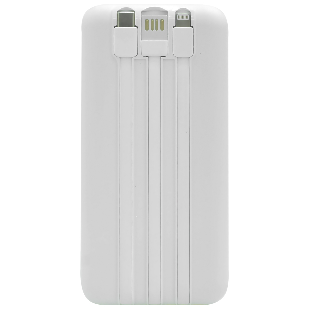 Carregador Portátil Ecopower EP-C886 22000MAH USB / Lightning / USB-C - Branco
